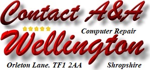 Contact Wellington Telford Asus Computer Repair Shropshire