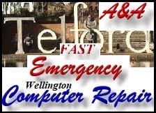 Wellington same day emergency A&A computer repair